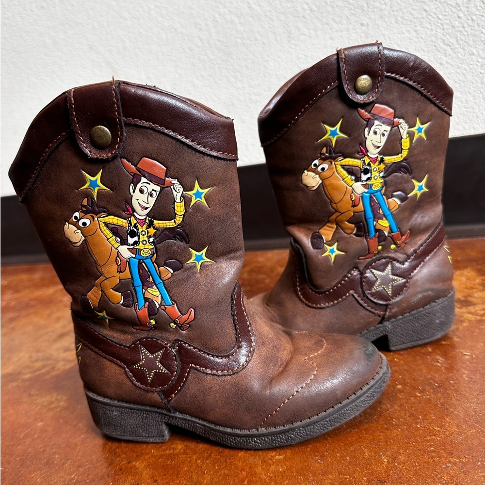 Disney toddler Toy Story 4 woody cowboy boots